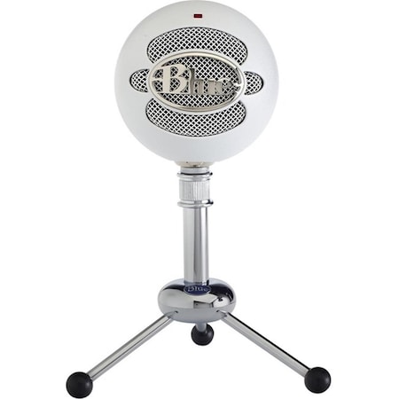 Skilledpower Snowball USB Microphone, White & Blue SK3537528